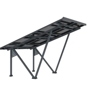 Garaż samochodowy CARPORT Wiata FOTOWOLTAICZNA ZESTAW 3-FAZOWA 5KW