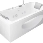 Wanna wolnostojąca z hydromasażem UTAH jacuzzi 80x170x58cm
