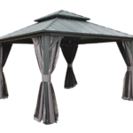 Pawilon Ogrodowy Tasmania 2 PREMIUM 3 x 4.26m Wiata ogrodowa Corciano Stalowy dach
